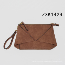 Retro PU Shoulder Bag Crossbody Bag with PU+ Chain Strap (ZXK1429)